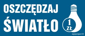 NC039 Oszczędzaj światło
