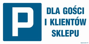 NC069 Parking dla gości i klientów sklepu