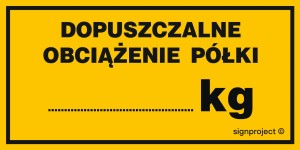 NC080 Dopuszczalne obciążenie półki ........... kg