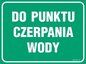 OB014 Do punktu czerpania wody