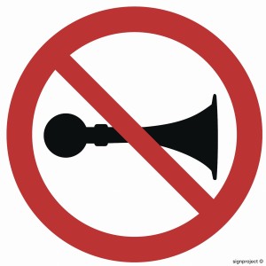 OD002 Zakaz używania sygnału dźwiękowego