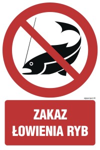 OD023 Zakaz łowienia ryb