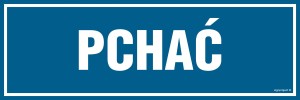 PA033 Pchać
