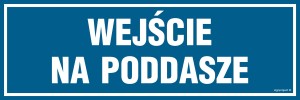 PA086 Wejście na poddasze