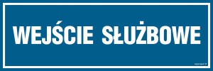 PA089 Wejście służbowe