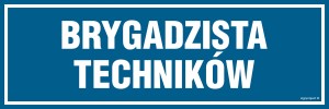 PA102 Brygadzista techników