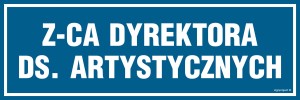 PA131 Z-ca Dyrektora ds. artystycznych