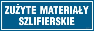 PA220 Zużyte materiały szlifierskie