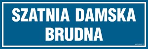 PA298 Szatnia damska brudna