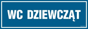 PA318 WC dziewcząt