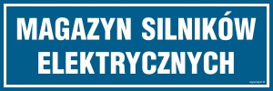 PA364 Magazyn silników elektrycznych