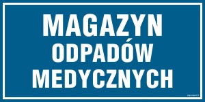 PA522 Magazyn odpadów medycznych