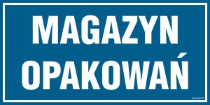 PA523 Magazyn opakowań