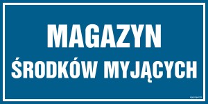 PA527 Magazyn Środków myjących