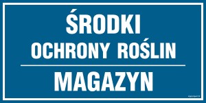 PA555 Środki ochrony roślin Magazyn