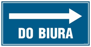 PA027 Do biura - kierunek w prawo