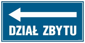 PA026 Dział zbytu - kierunek w lewo