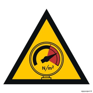 JA006 Ostrzeżenie przed wysokim ciśnieniem