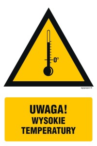 JA015 Ostrzeżenie przed wysokimi temperaturami