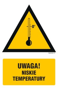 JA016 Ostrzeżenie przed niskimi temperaturami