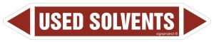 JF462 USED SOLVENTS