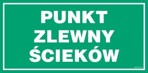JD023 Punkt zlewny ścieków