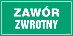 JD025 Zawór zwrotny