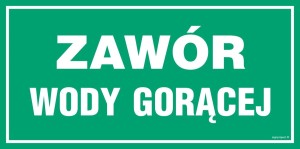 JD026 Zawór wody gorącej