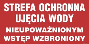 JD033 Strefa ochronna ujęcia wody