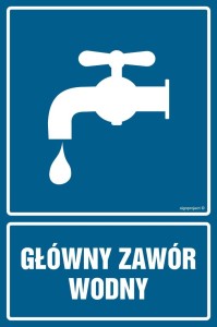 JD008 Główny zawór wodny