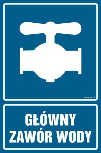 JD043 Główny zawór wody