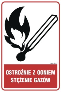 JD003 Ostrożnie z ogniem - stężenie gazów