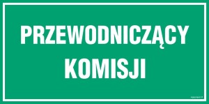 JE012 Przewodniczący komisji