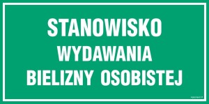 JE019 Stanowisko wydawania bielizny osobistej
