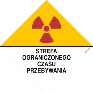 KA008 Znak ostrzegawczy do oznakowania strefy ograniczonego czasu przebywania