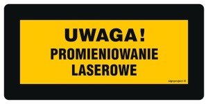 KB009 Uwaga! Promieniowanie laserowe