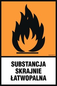 LB013 Substancja skrajnie łatwopalna