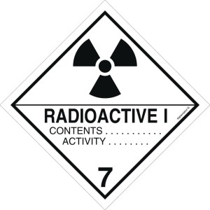 MB007 Materiały promieniotwórcze w opakowaniu