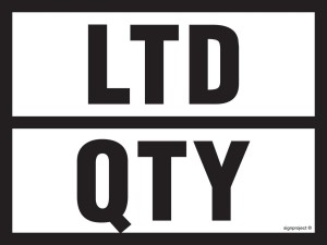 MC001 LTD QTY