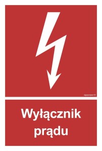 BC007 Wyłącznik prądu