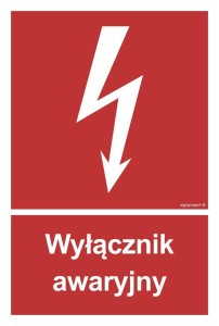 BC034 Wyłącznik awaryjny