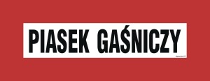 BC103 Piasek gaśniczy
