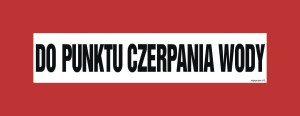BC108 Do punktu czerpania wody