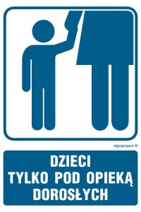 RB016 Dzieci tylko pod opieką dorosłych