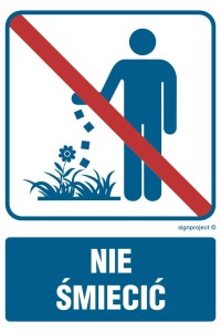 RB507 Nie śmiecić