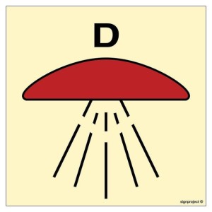 FA028 Space protected by drenching system