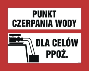 BC141 Punkt czerpania wody dla celów ppoż