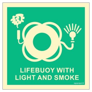 FB020 Lifebuoy with light and smoke