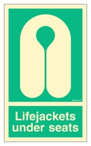 FB086 Lifejackets under seats
