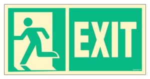 FB185 EXIT left